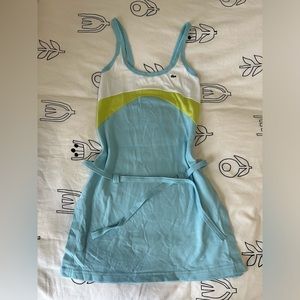 LACOSTE mini tennis dress with tie string